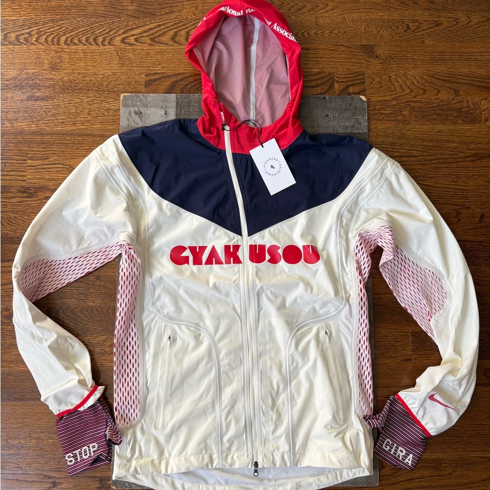Nike x Gyakusou Gira 3-Layer Running Windbreaker CU0103-133 NWT $290